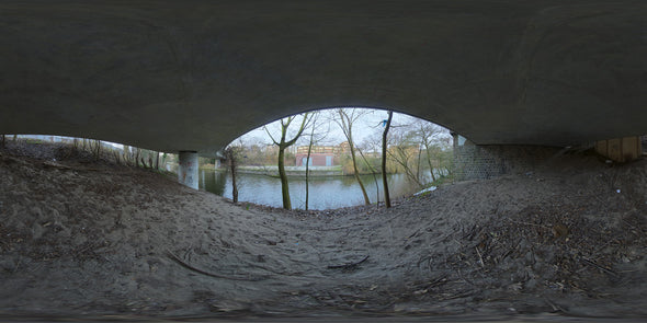 Dutch Free 360° HDRI – 011 | Under Bridge scene panoramic version