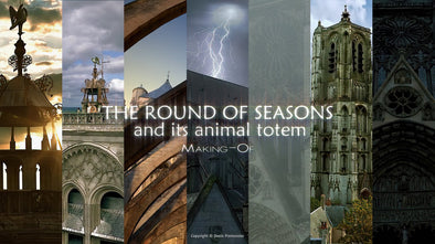 The round of seasons and its animal totem - Making-Of - Copyright © Denis Pontonnier