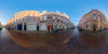 Dutch Free 360° HDRI – 001 | Street scene with cars panoramic version 001a