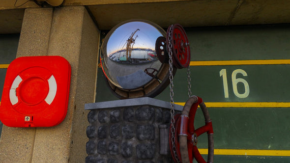 Dutch Free 360° HDRI – 002 | Harbour scene with boats 3D render 002a