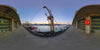 Dutch Free 360° HDRI – 002 | Harbour scene with boats panoramic version 002a
