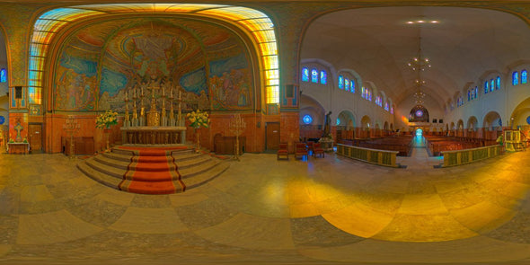 Dutch Free 360° HDRI – 003 | Church scene panoramic version