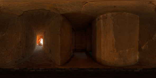 Dutch Free 360° HDRI – 007 | Bunker scene panoramic version 007c