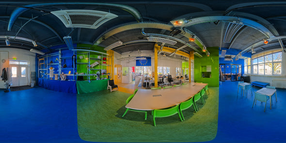 Dutch Free 360° HDRI – 009 | Office interior scene panoramic version 009d