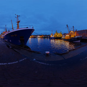 Dutch Free 360° HDRI – 019 | Early morning Harbour scene