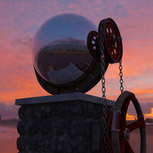  Dutch Skies 360° HDRI - 19k (XL) - 004 | Dutch Skies 360° HDRI 19k (XL) scene | sunrise, colour full red or blueish sky, little clouds
