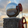 Dutch Skies 360° HDRI - 19k (XL) - 010 | Dutch Skies 360° HDRI 19k (XL) scene | sunrise, clouds, blue sky, airplane trails