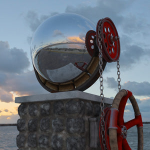 Dutch Skies 360° HDRI - 19k (XL) - 017a | Dutch Skies 360° HDRI 19k (XL) scene | sunset, clouds, blue sky