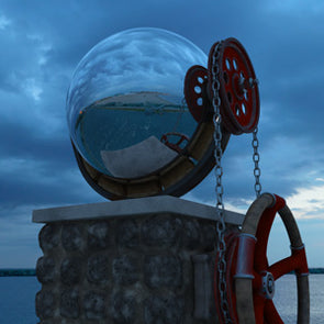Dutch Skies 360° HDRI - 19k (XL) - 022 | Dutch Skies 360° HDRI 19k (XL) scene | sunset, clouded, before lightning clouds
